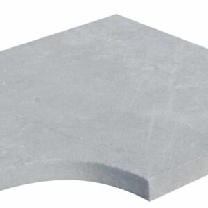 Angle Rentrant Royal Grey Bord Droit Droit 45x45x3,2 Cm